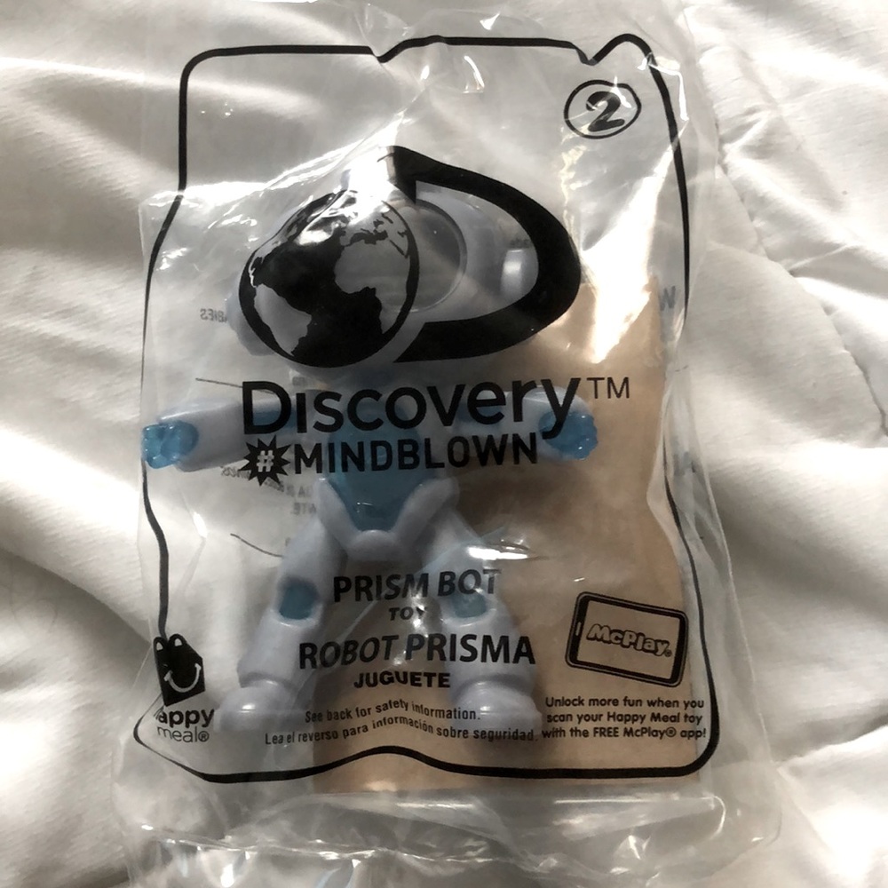 Mccdonalds 2020 unopened #2 discovery toy prism
